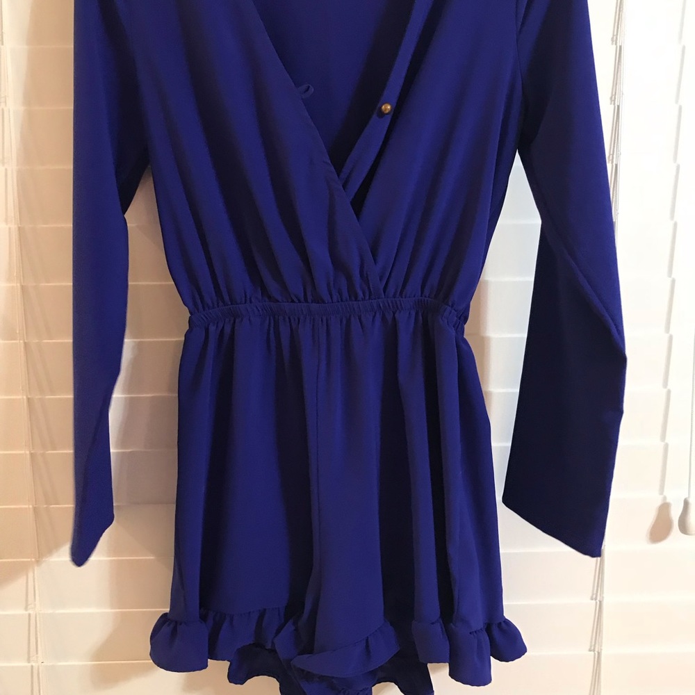 Blue Romper